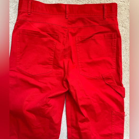 Zara lightweight Red cargo style pants - Picture 5 of 5